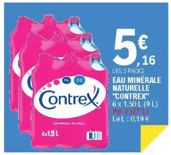 E.Leclerc Eau Minérale Naturelle Contrex offre