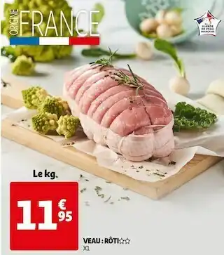 Auchan Veau : rôti offre