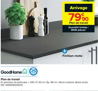 Castorama Plan de travail offre