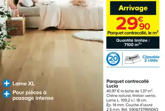 Parquet contrecollé