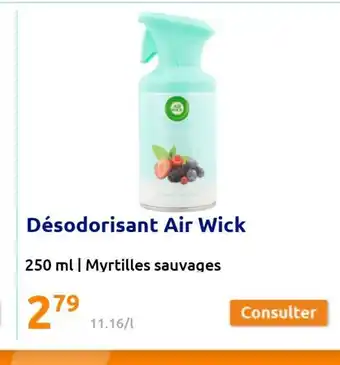 Action Désodorisant Air Wick offre