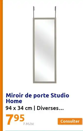 Action Miroir de Porte Studio Home offre