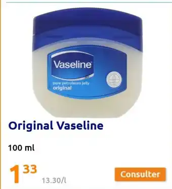 Action Original Vaseline 100ml offre