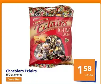 Action Éclairs Chocolats offre