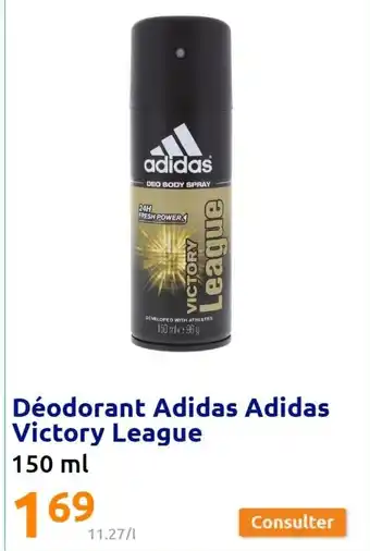 Action Déodorant Adidas Adidas Victory League offre