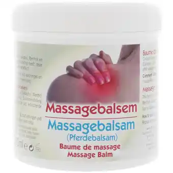 Action Baume muscles et massage offre