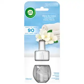 Action Recharge pour diffuseur de parfum air wick offre