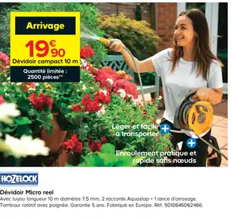 Castorama Dévidoir Micro reel offre