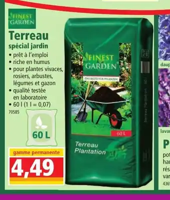 Norma Fines Garden terreau offre