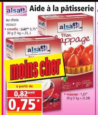 Norma Alsa Aide à la Pâtisserie offre