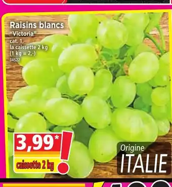 Norma Raisins Blancs offre