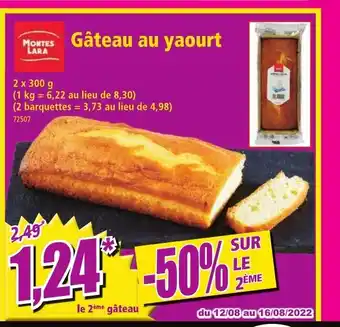 Norma Montes Lara gâteau Au Yaourt offre