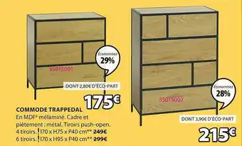 JYSK Commode trappedal offre