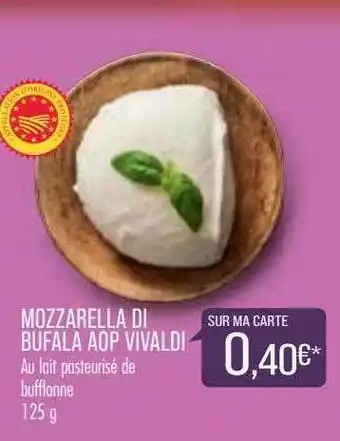 Match Mozzarella di bufala aop vivaldi offre