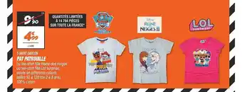 Tshirt garcon pat patrouille