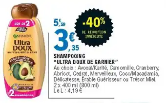 Shampooing Ultra Doux De Garnier