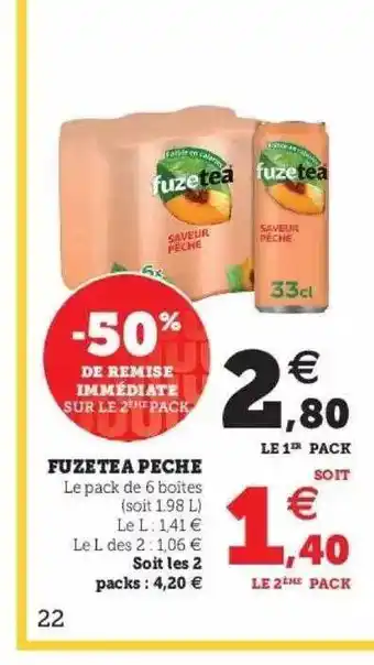 Hyper U Fuzetea pêche offre