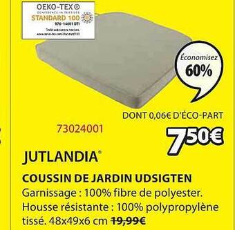 JYSK Coussin de jardin udsigten offre