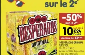 Leader Price Desperados original 5,9% vol. offre