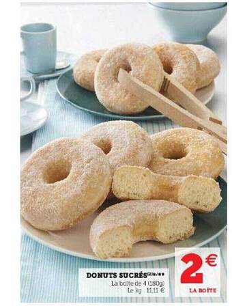 U Express Donuts sucrés offre