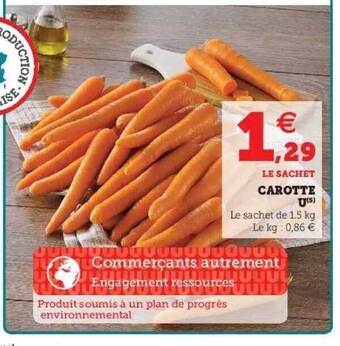 Super U Carotte u offre
