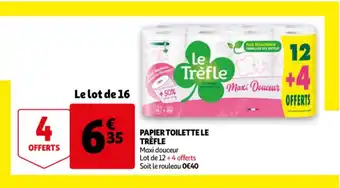 LE TRÈFLE papier toilette