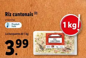 Lidl Riz cantonais offre
