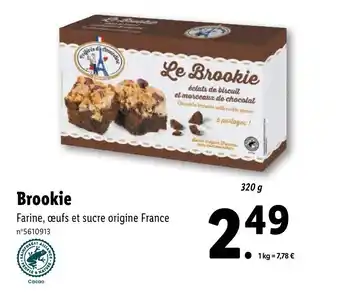 Lidl Brookie offre