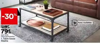 BUT Table basse maélie offre