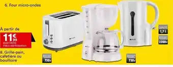 BUT Four micro-ondes, grille-pain cafetière ou bouilloire offre