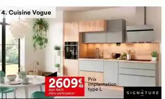 BUT Cuisine vogue offre