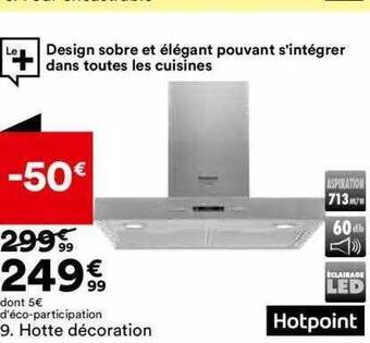 BUT Hotte décoration offre