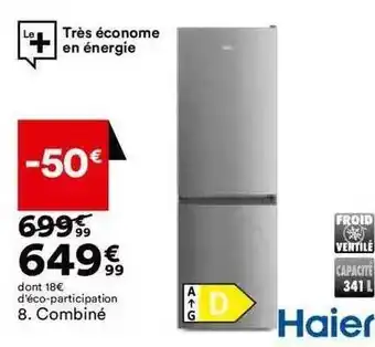BUT Combiné haier offre