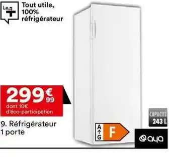 Réfrigérateur 1 porte