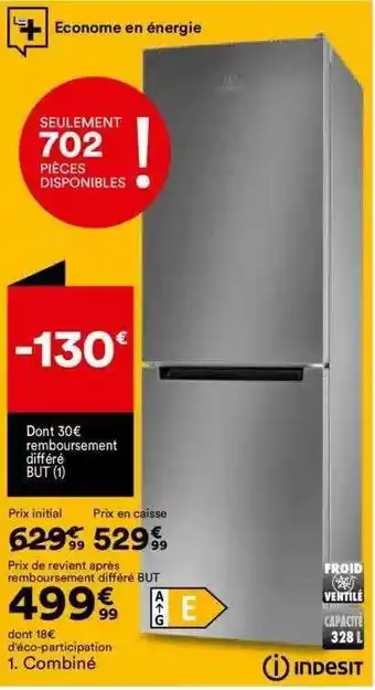 BUT Combiné indesit offre