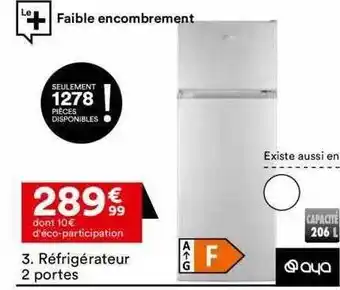 BUT Réfrigérateur 2 portes offre