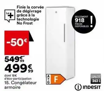 BUT Congélateur armoire offre
