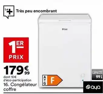 BUT Congélateur coffre offre
