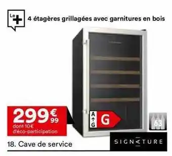 BUT Cave de service offre