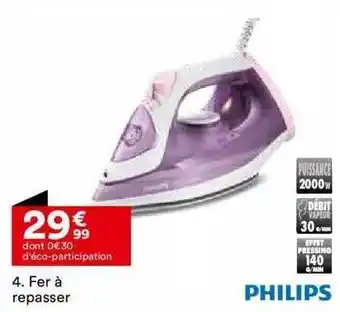 BUT Fer à repasser philips offre