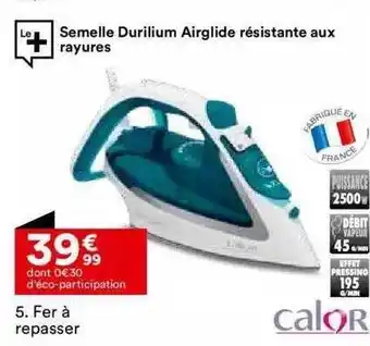 BUT Fer à repasser calor offre