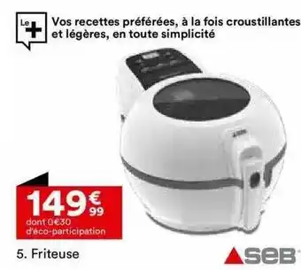 BUT Friteuse seb offre