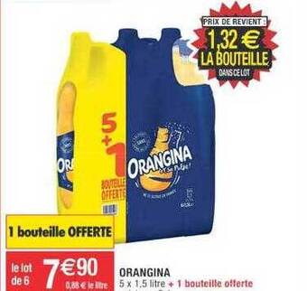 Cora x Carrefour Orangina offre