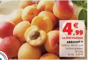 Hyper U Abricot offre