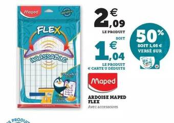 Hyper U Ardoise maped flex offre