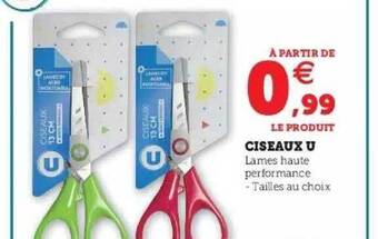 Hyper U Ciseaux u offre
