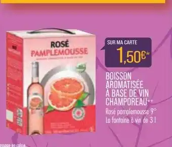 Match Boisson aromatisée à base de vin champoreau offre