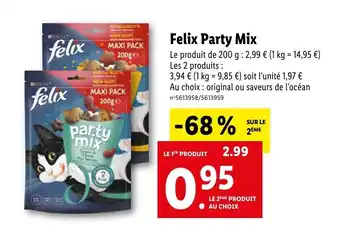 Lidl FELIX party mix offre
