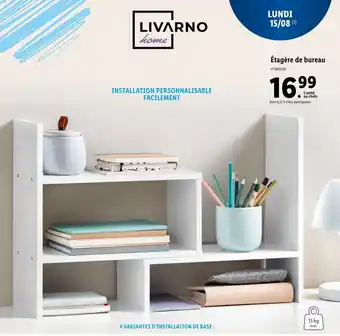 Lidl Étagère de bureau offre