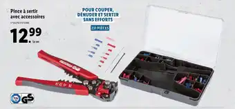 Lidl Pince à sertir avec accessoires offre